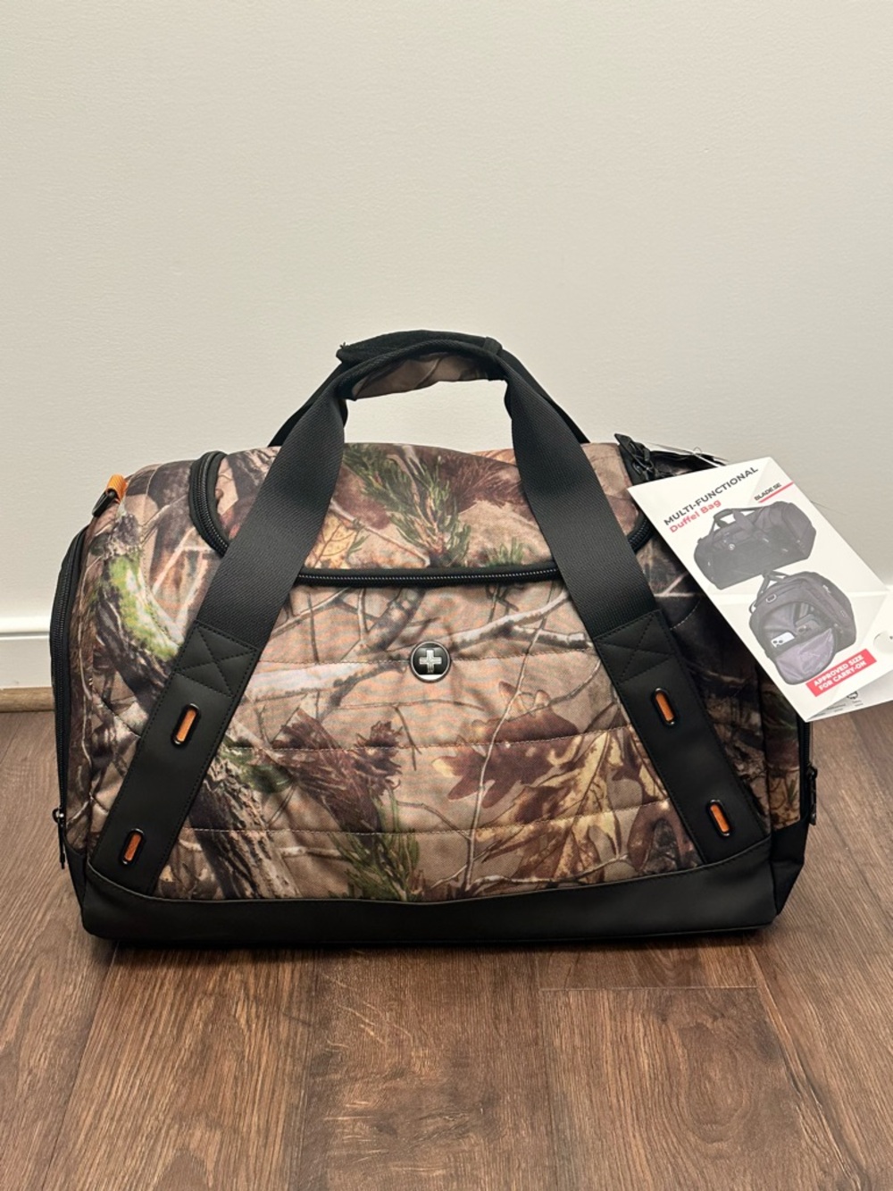 BLADE SE Camouflage Multi-Purpose Travel Duffle Bag with Shoulder Strap